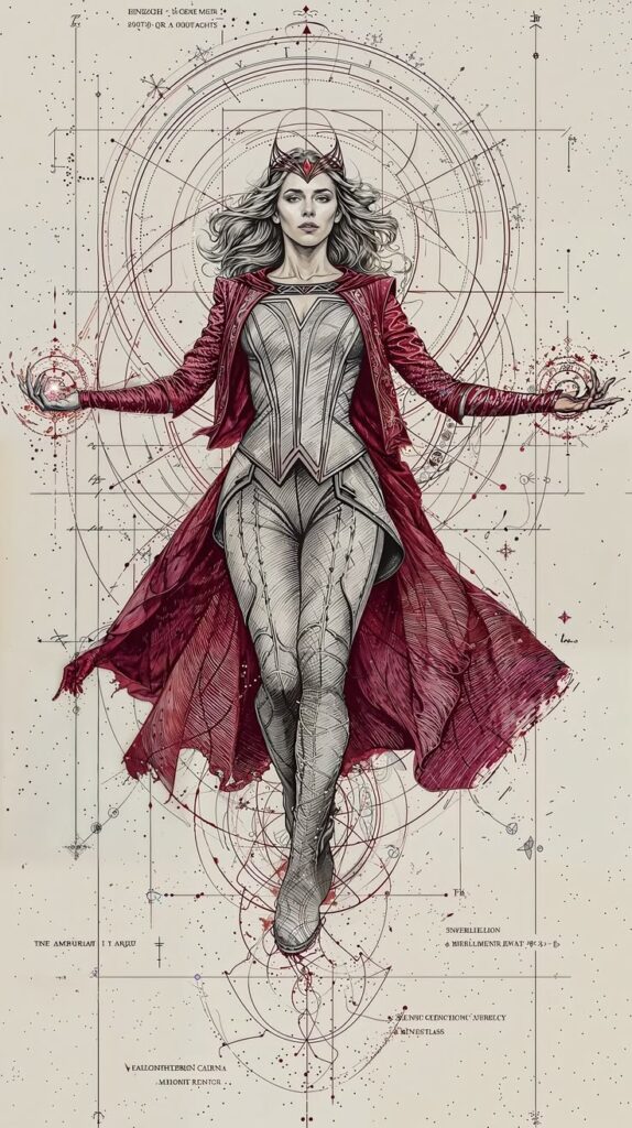 scarlett witch photo frame 001
